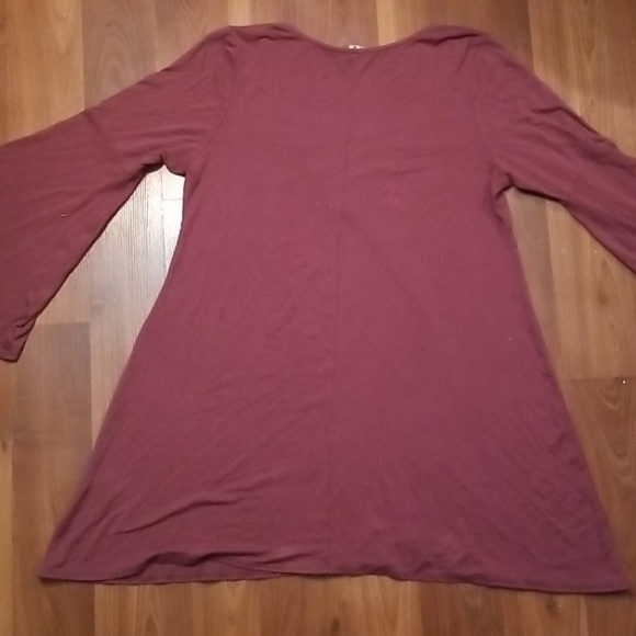 U.O / ECOTE BONITA TUNIC IN RED BRICK COLOR - Picture 8 of 8